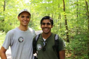 Young men in AmeriCorps